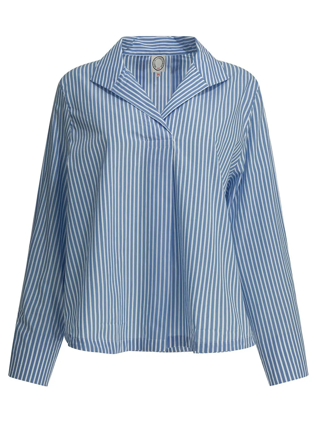 Ines De La Fressange Stripe Collar Shirt