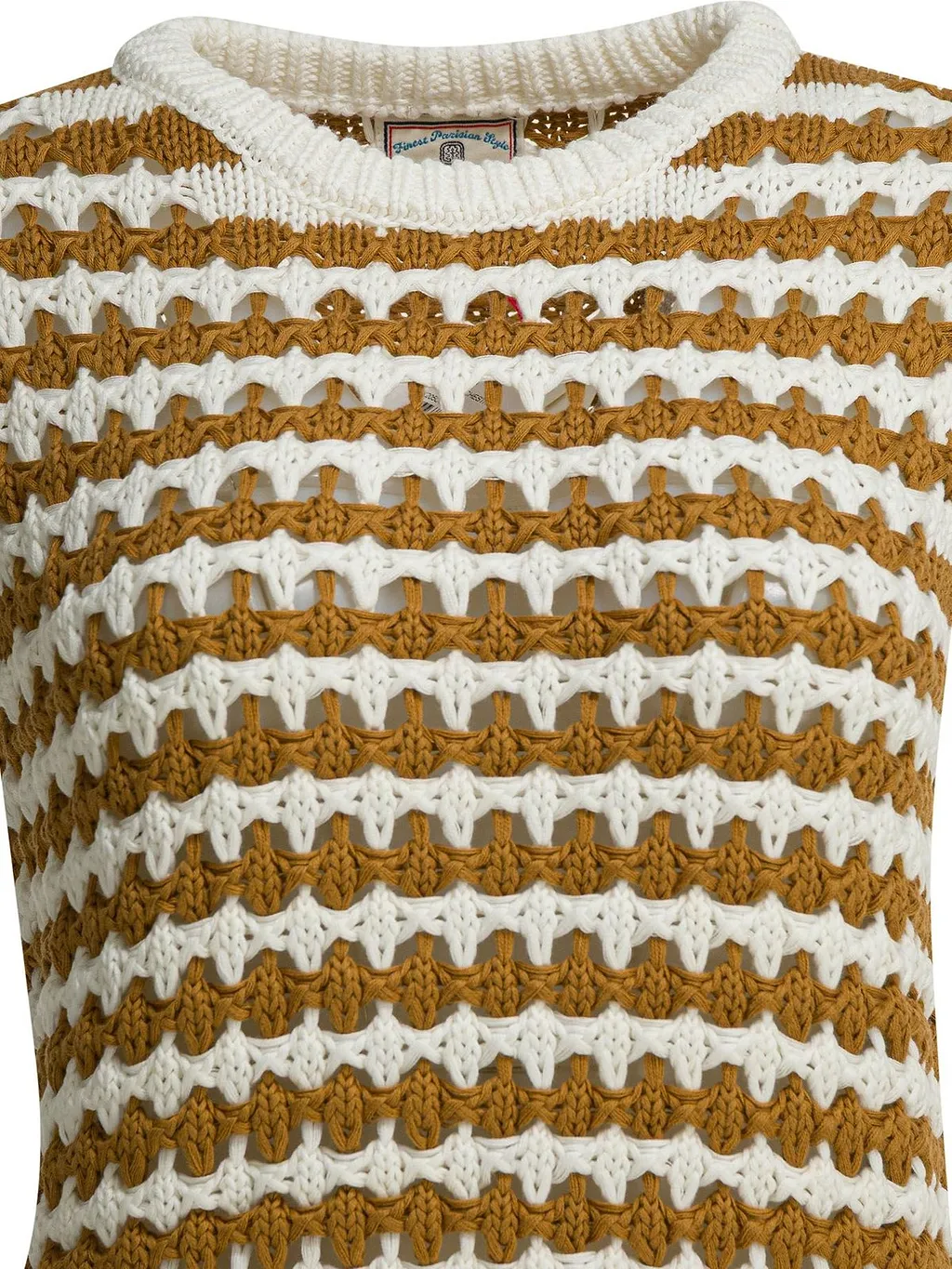 Striped Knitted Vest