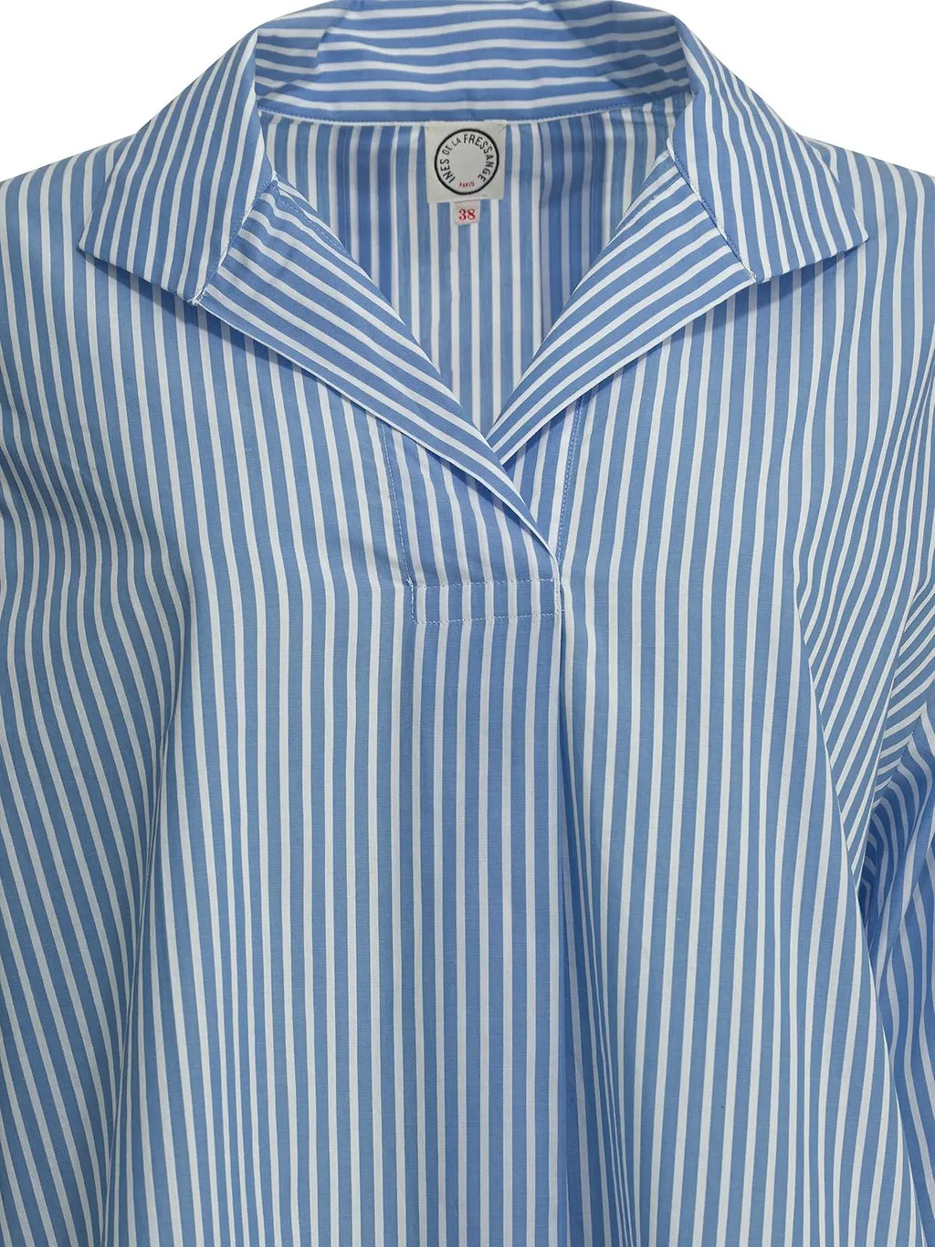 Ines De La Fressange Stripe Collar Shirt