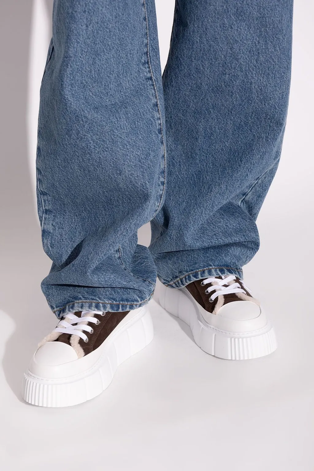 Inuikii Matilda Curly Platform Low-Tops