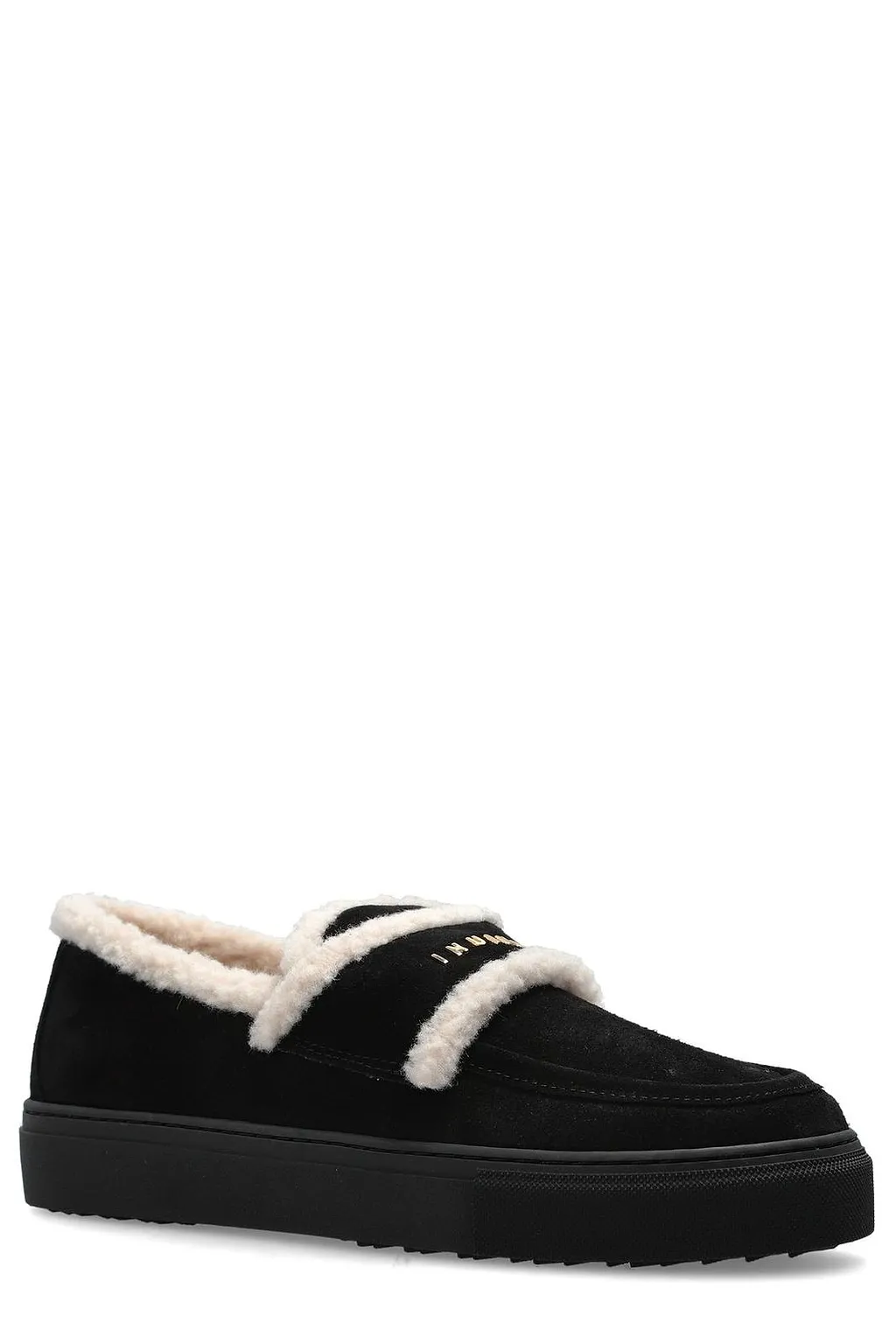 Inuikii Shearling Trim Flat Shoes