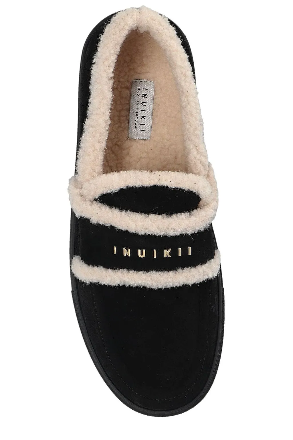 Inuikii Shearling Trim Flat Shoes