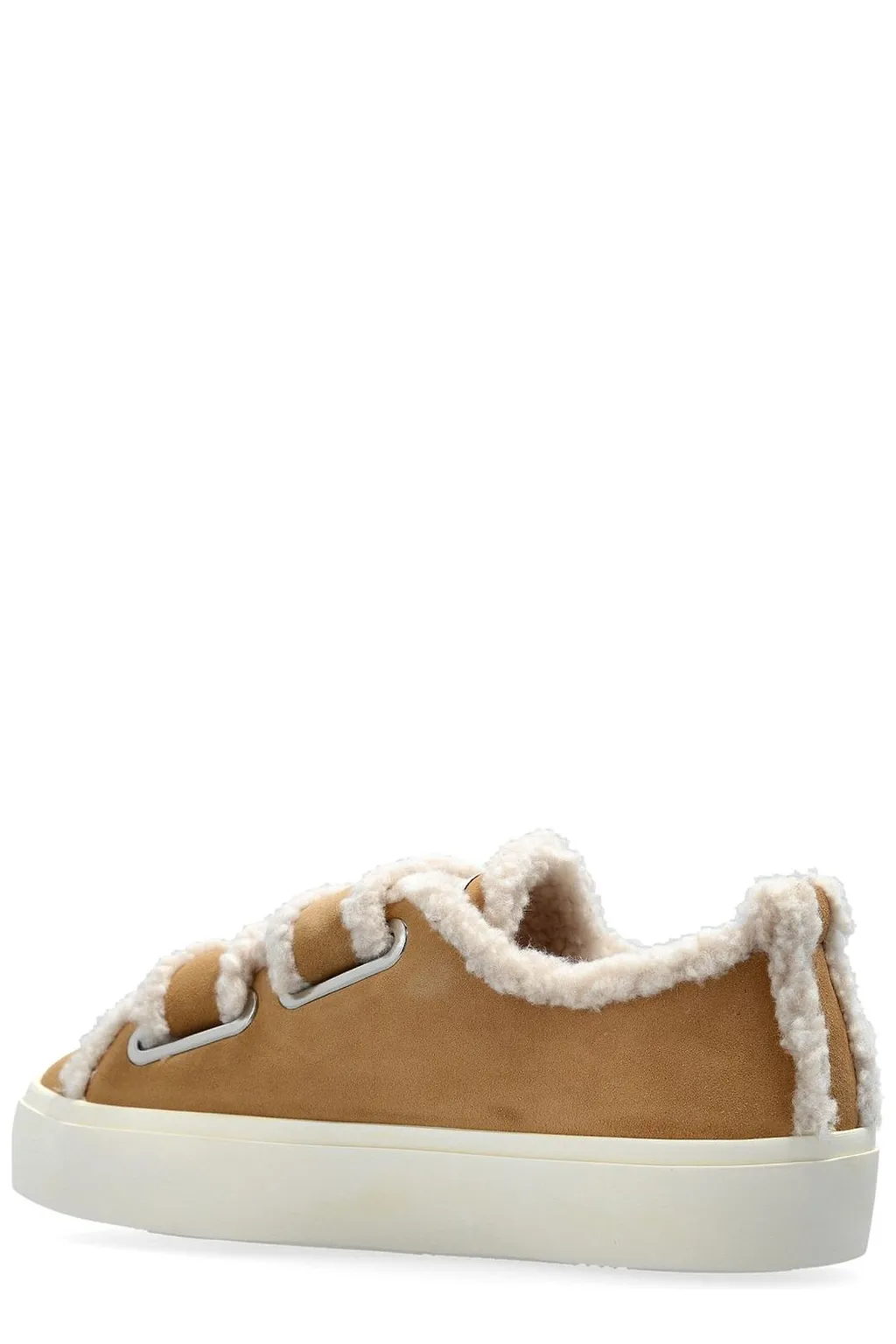 Inuikii Shearling-Trimmed Low-Top Sneakers