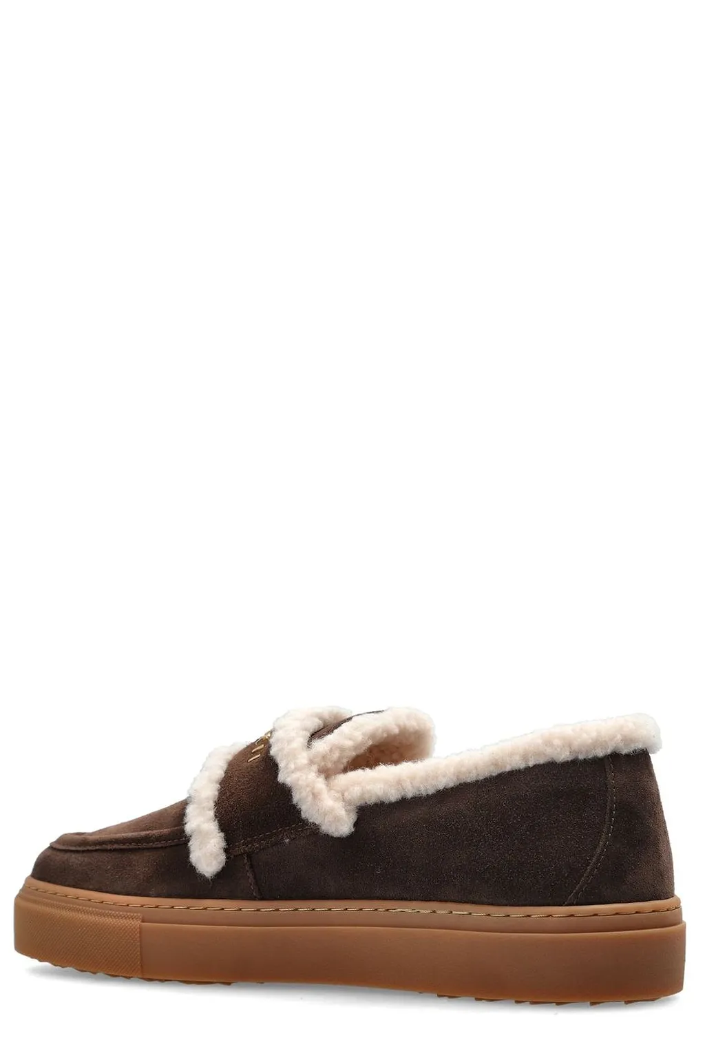 Inuikii Shearling Trim Flat Shoes