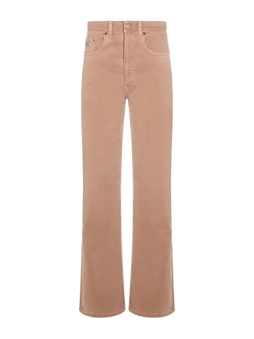 High-Rise Straight Jeans