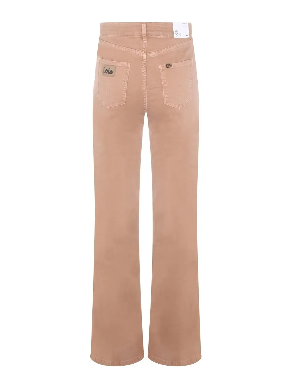 High-Rise Straight Jeans