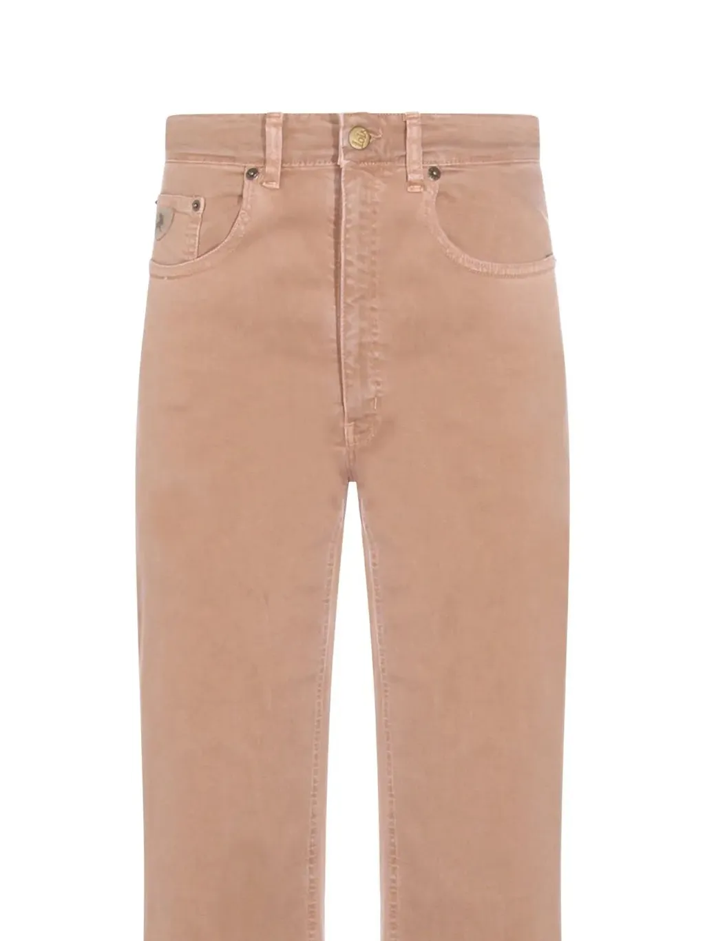 High-Rise Straight Jeans