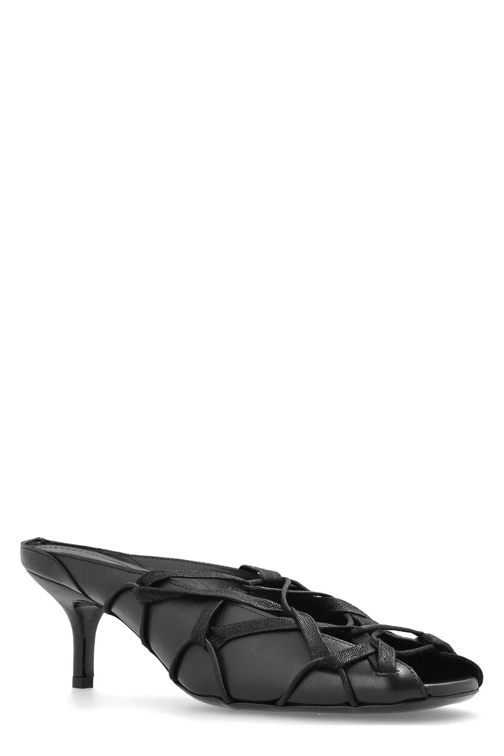 Heeled Corset Mules