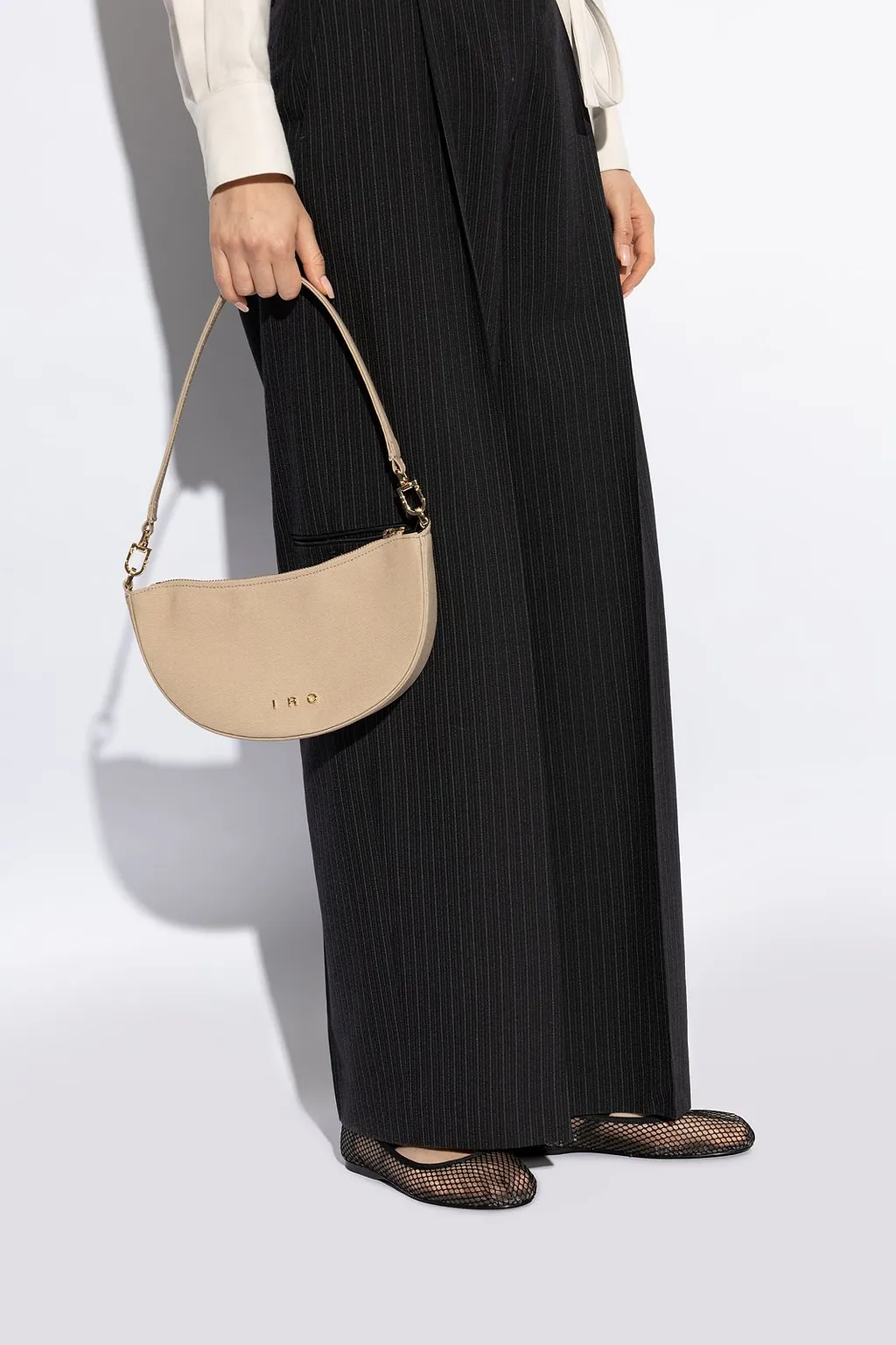 Iro Minimalist Crescent Crossbody Bag