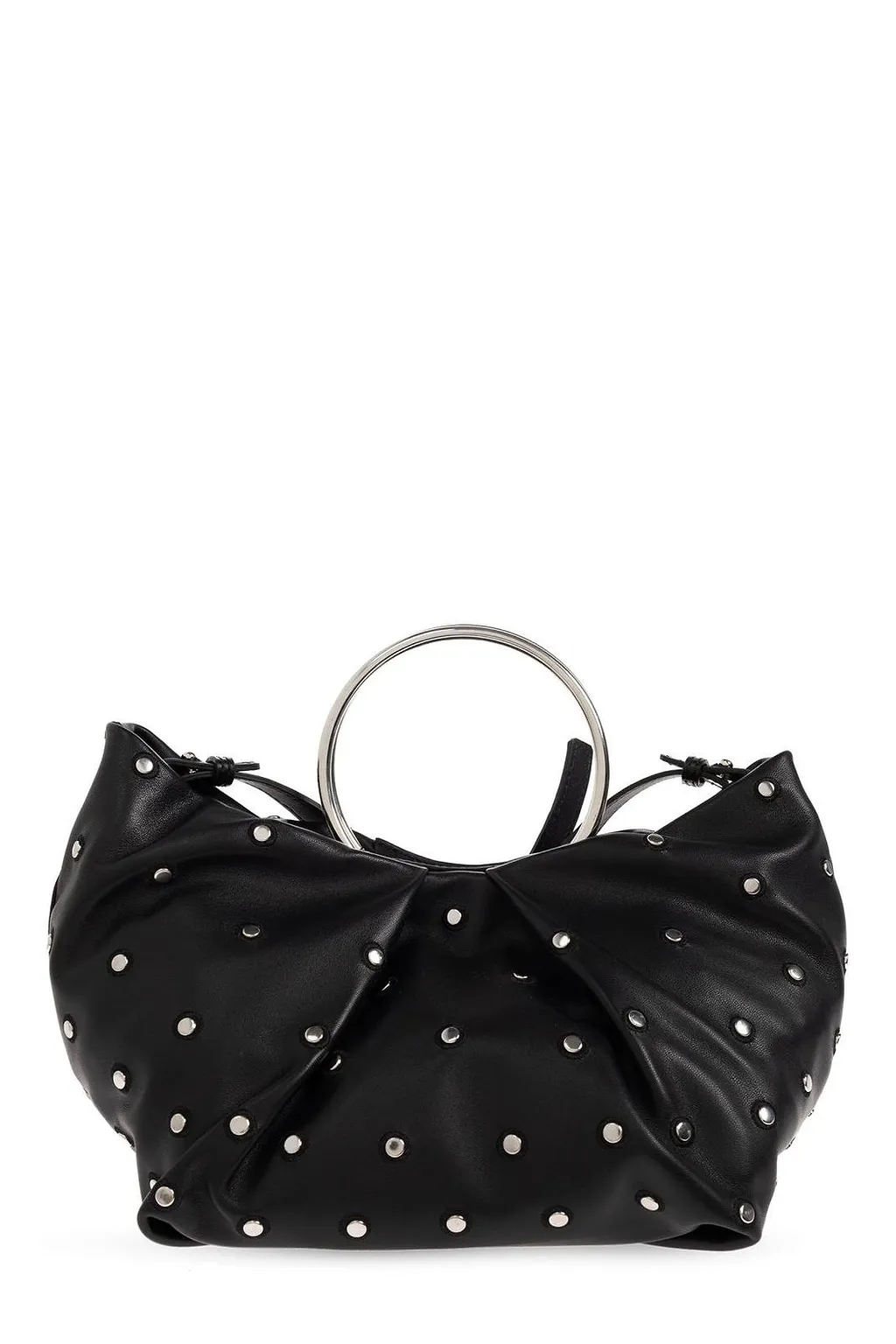 Iro Pleated Studded Tote Bag