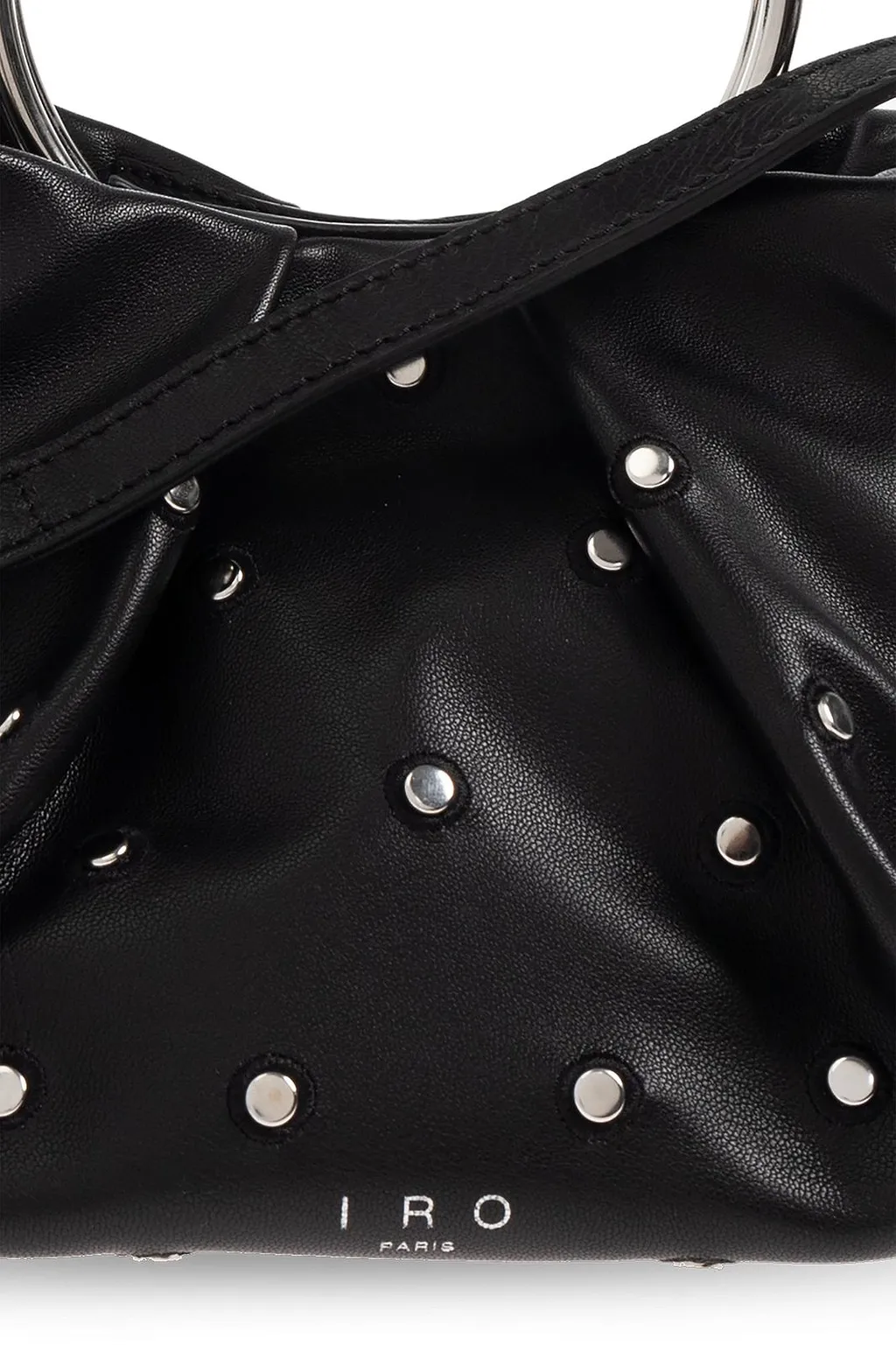 Iro Pleated Studded Tote Bag