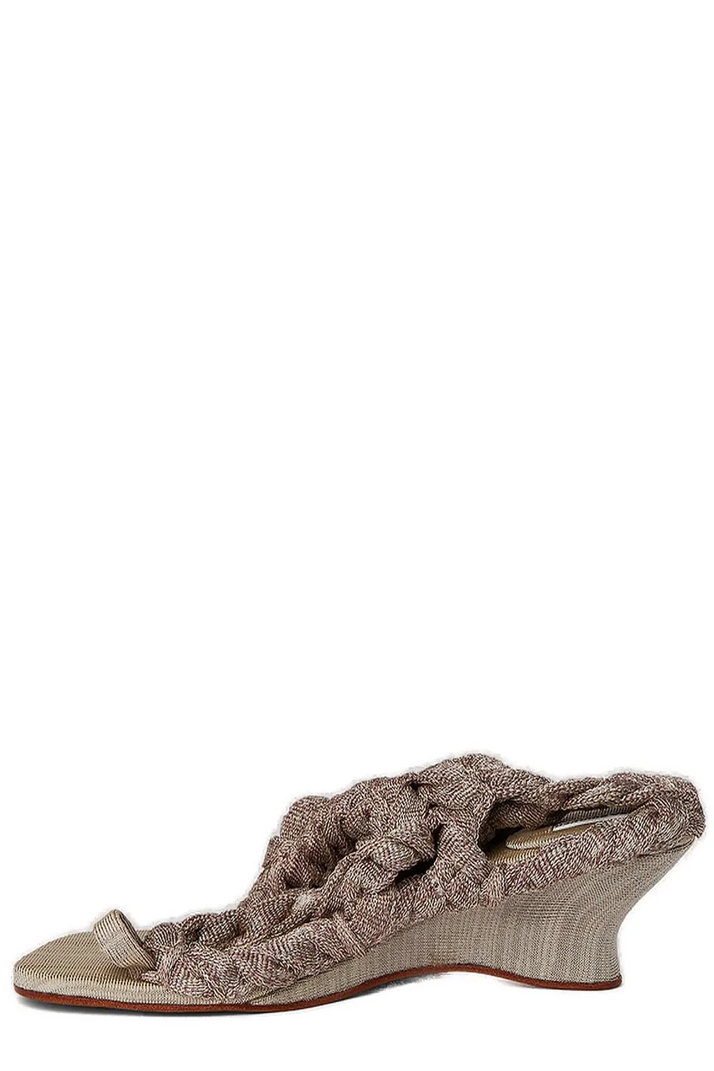 Isa Boulder Medusa Short Wedge Stretch Sandals