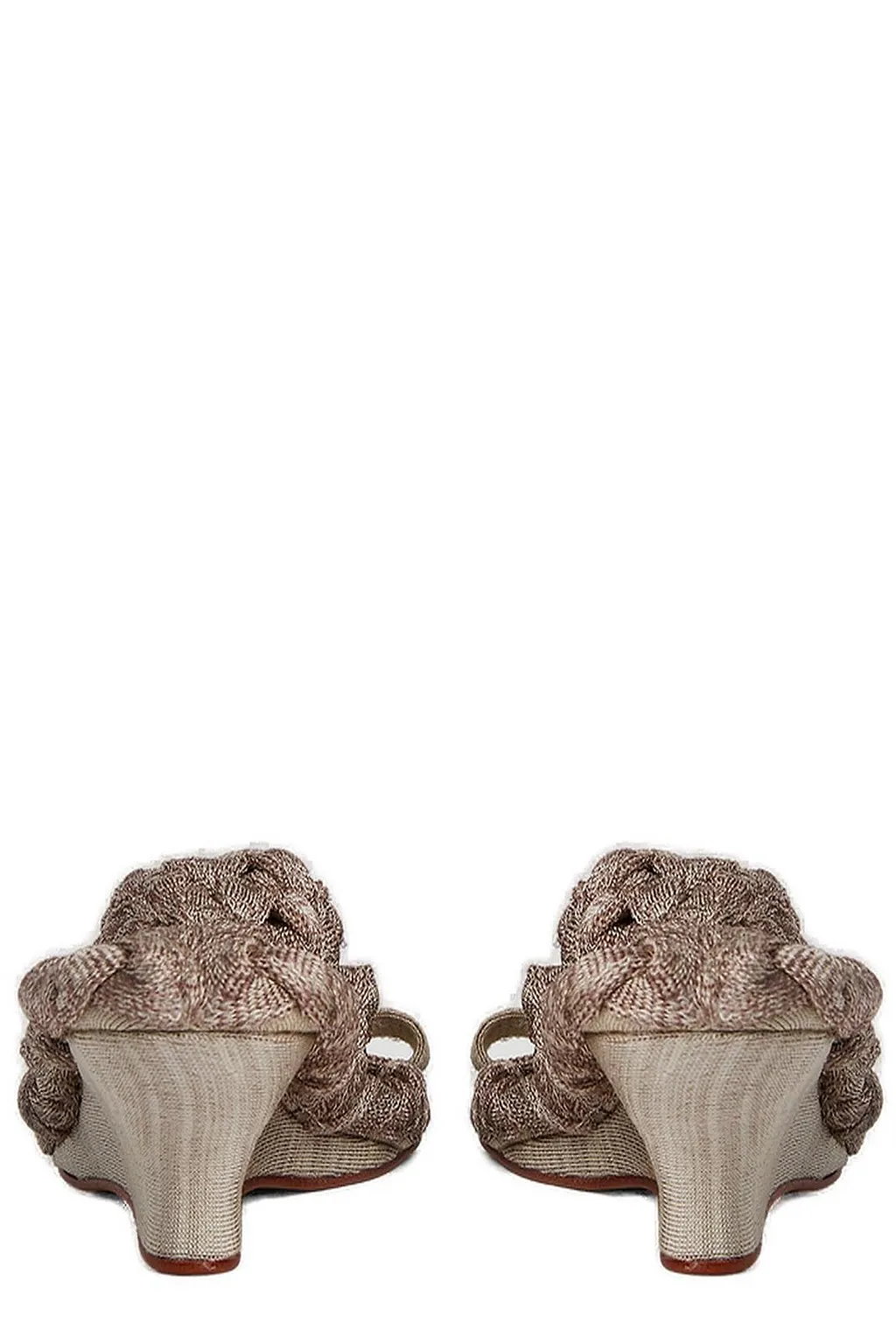 Isa Boulder Medusa Short Wedge Stretch Sandals