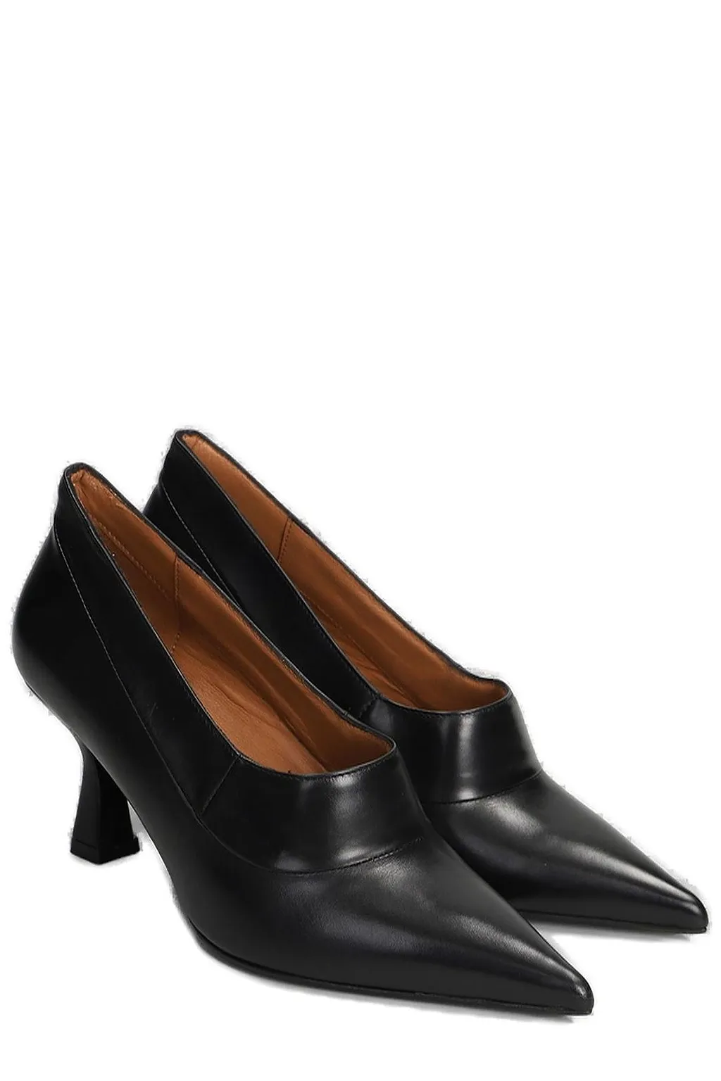 Isabel Ferranti Pointed Toe Slip On Pumps