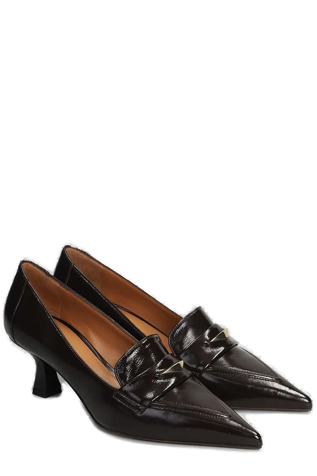 Isabel Ferranti Pointed Toe Slip On Pumps