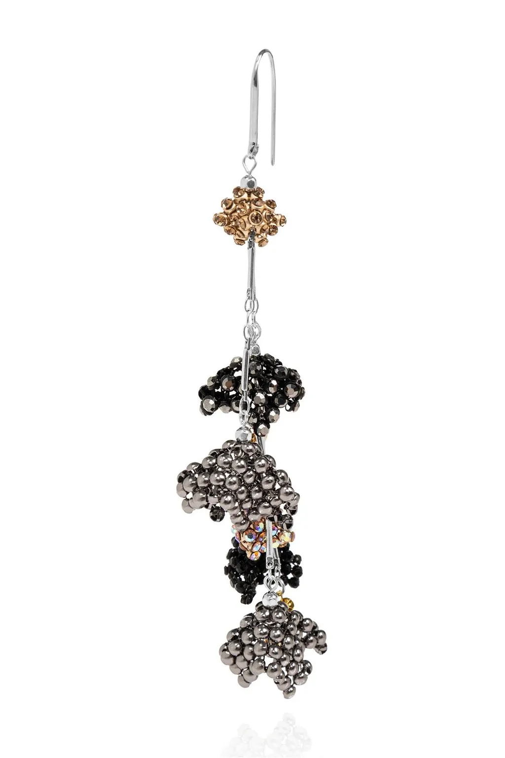 Isabel Marant Beaded Crystal Drop Earrings