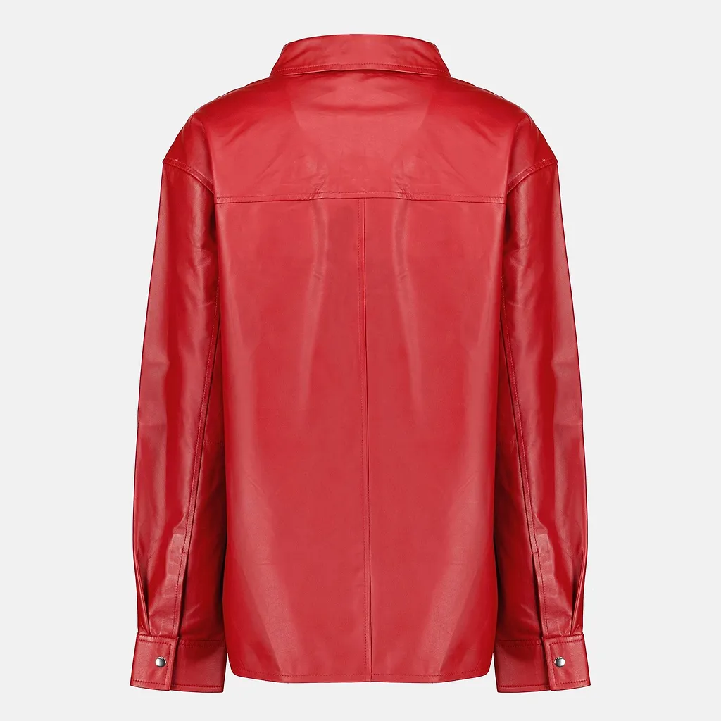 Cabana Oversized Shirt Jacket