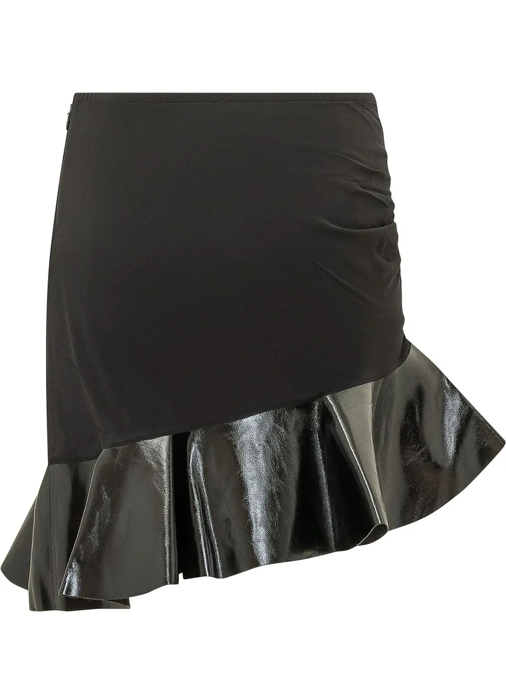 Fadela Ruched Ruffled Skirt