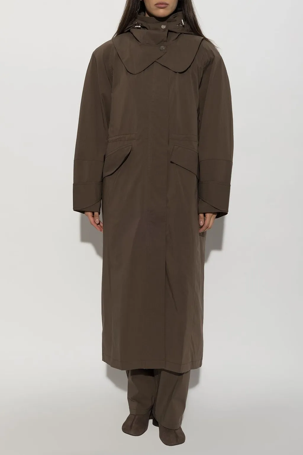 Enyla Hooded Long Coat