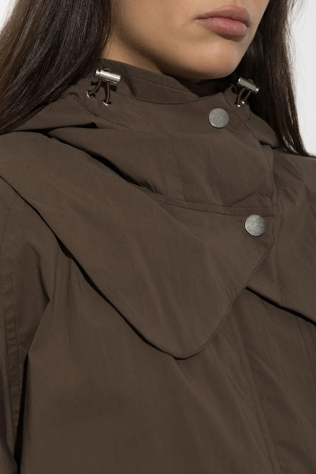 Enyla Hooded Long Coat