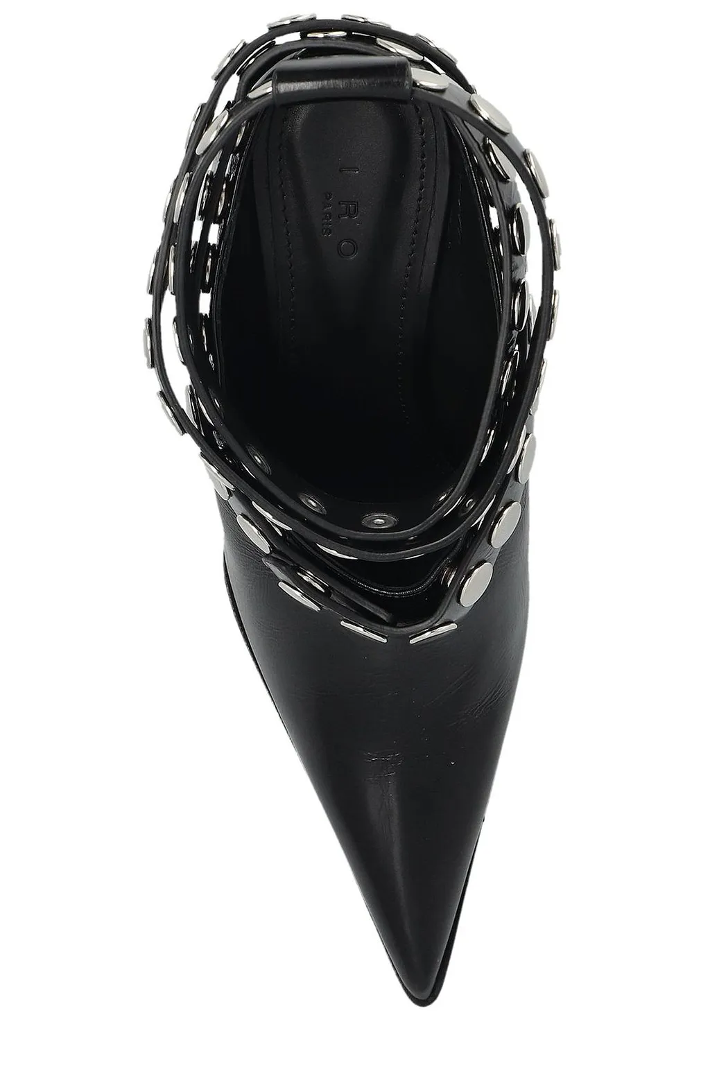 Fauve Studded Wedge Pumps