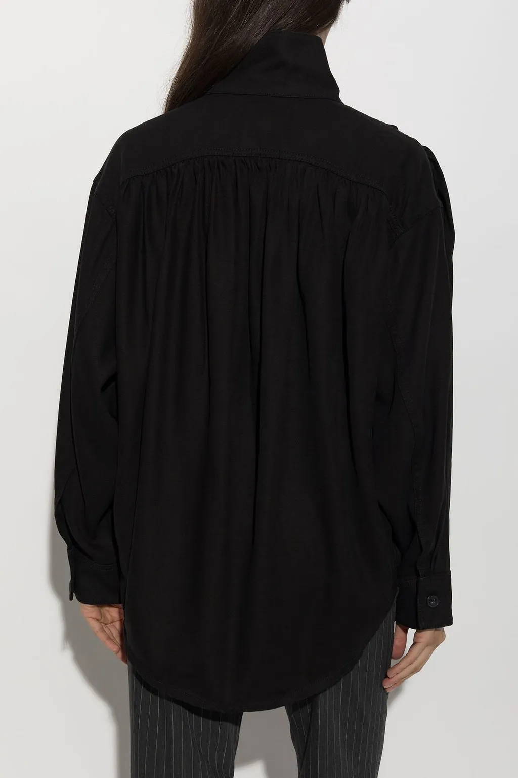 Fenyra High-Neck Button Shirt