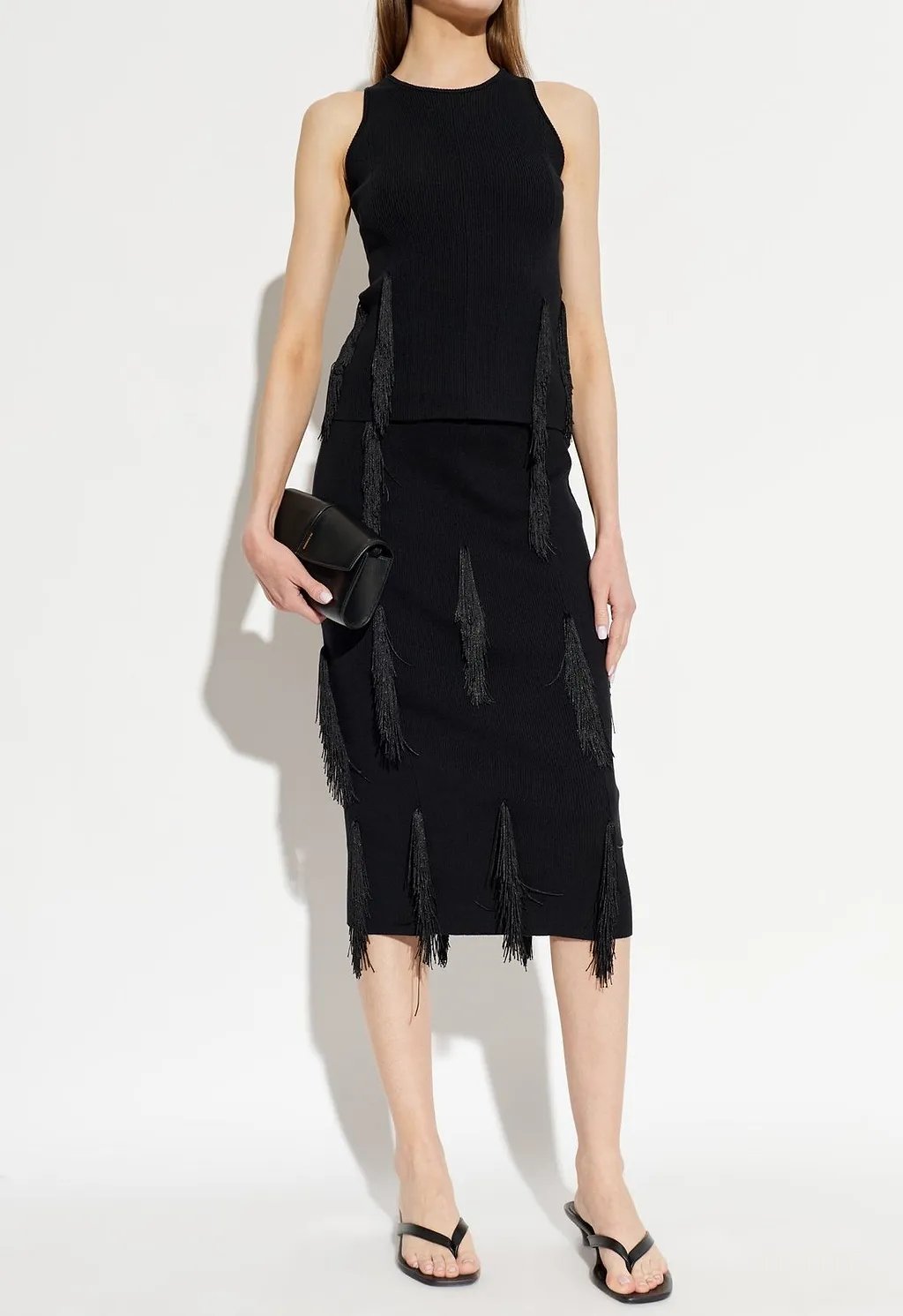 Flocon Sleeveless Knitted Top