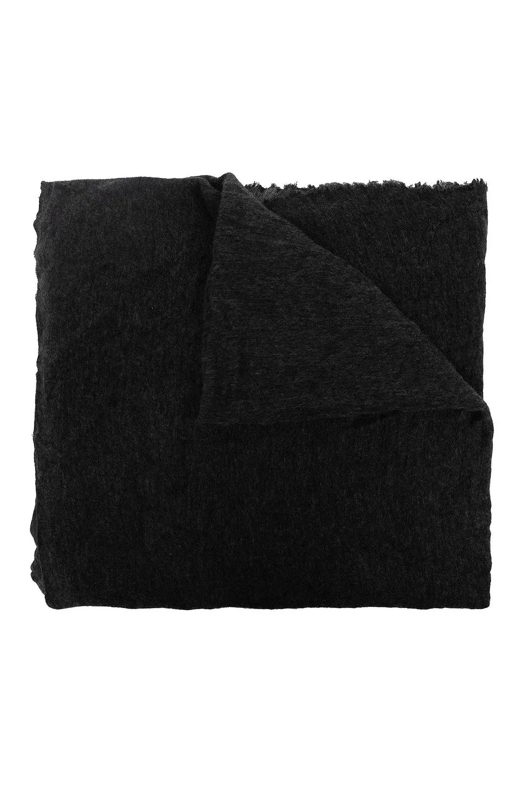 Frayed Edge Knit Scarf