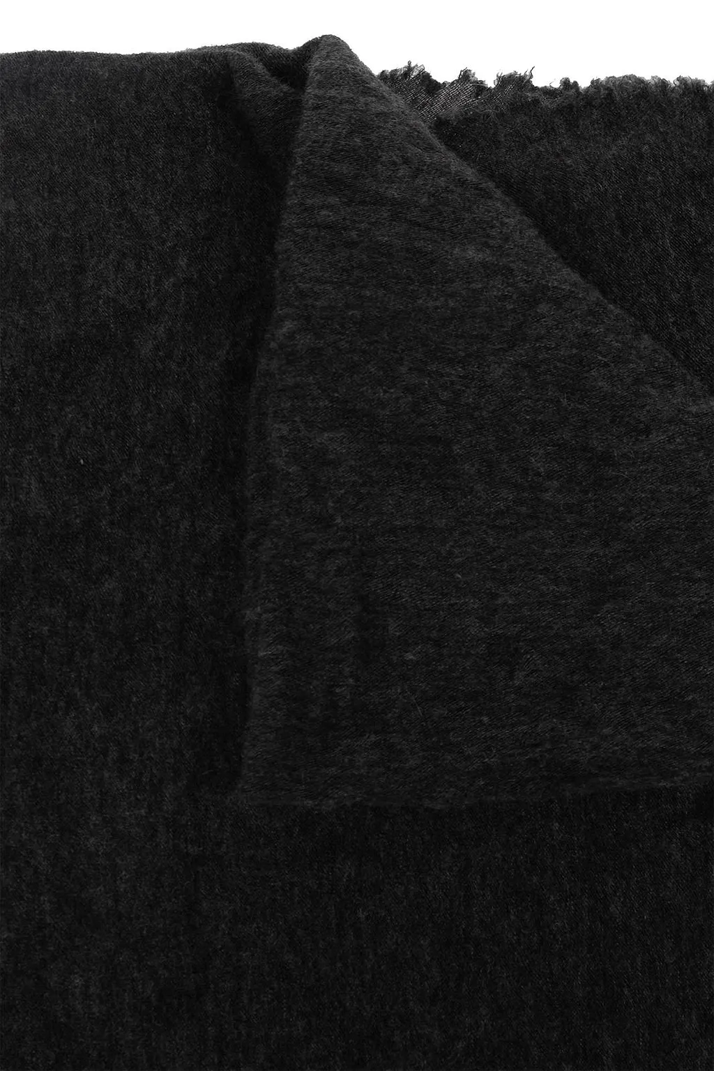 Frayed Edge Knit Scarf