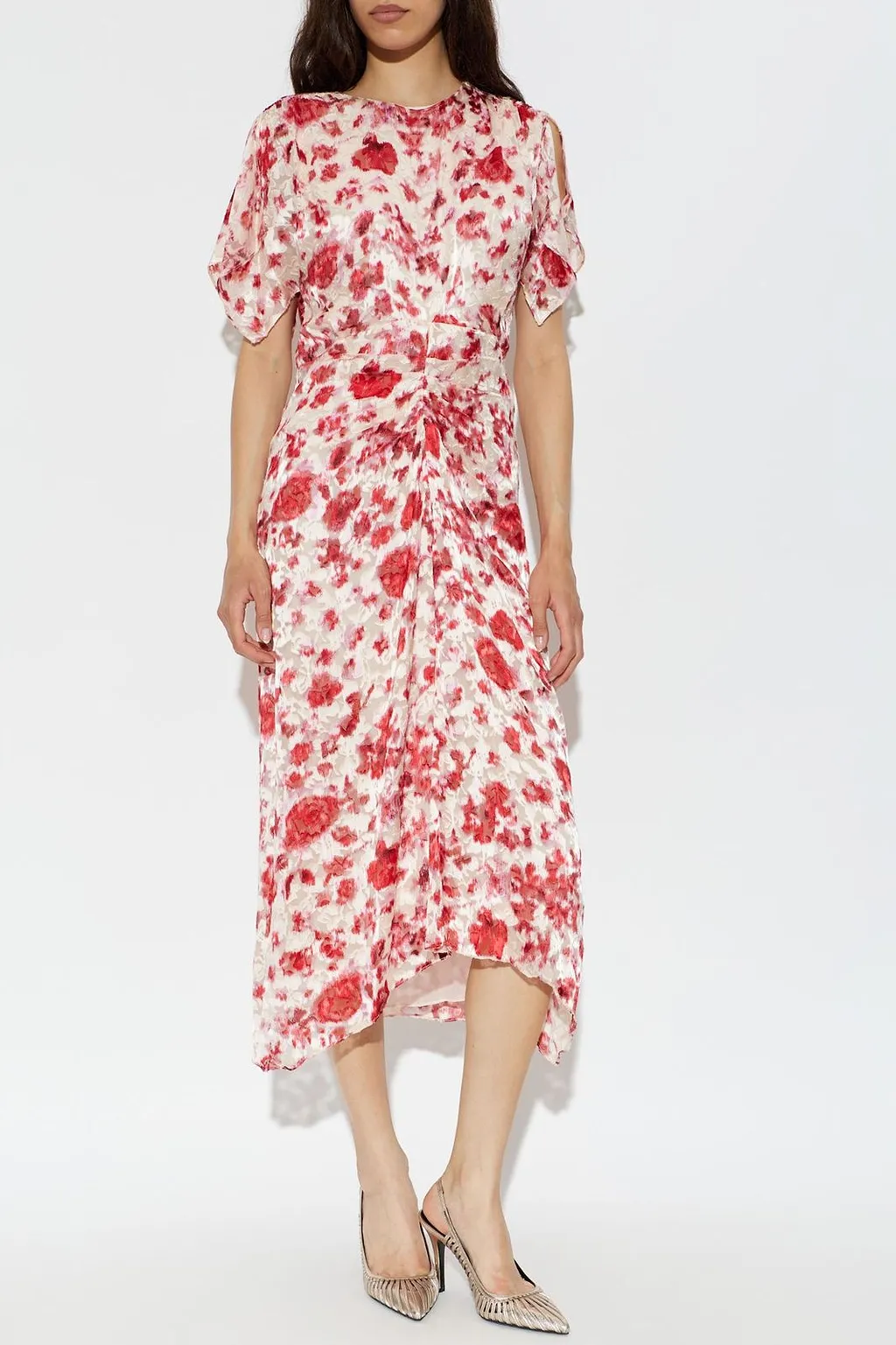 Isabel Marant Herva Floral Midi Dress