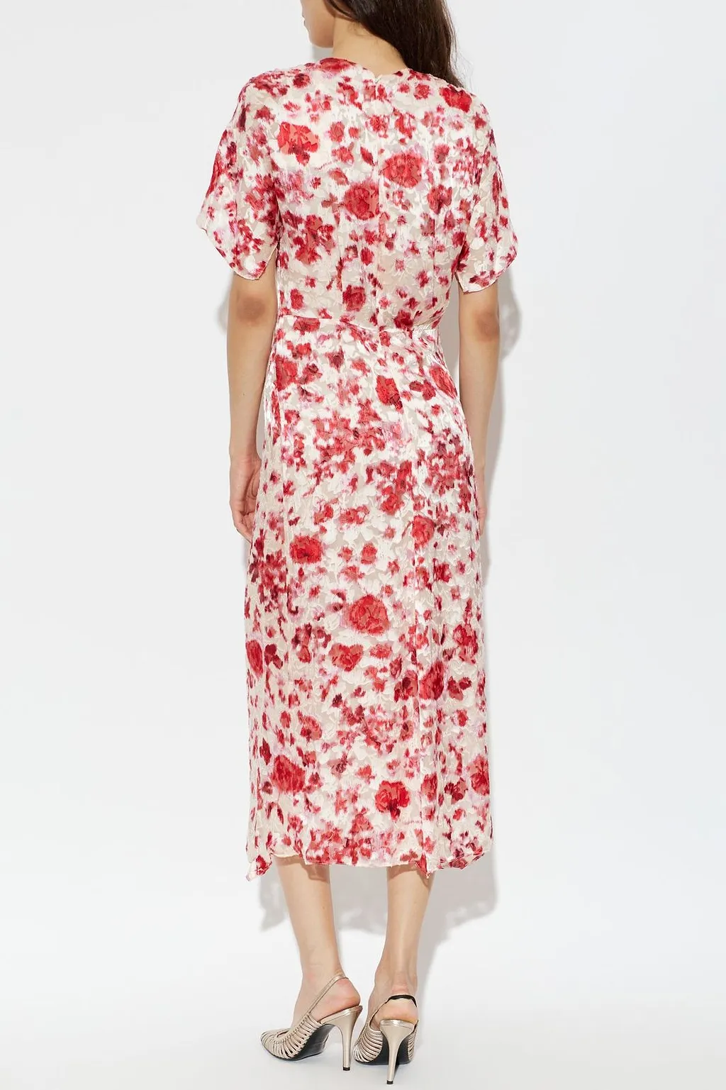 Isabel Marant Herva Floral Midi Dress