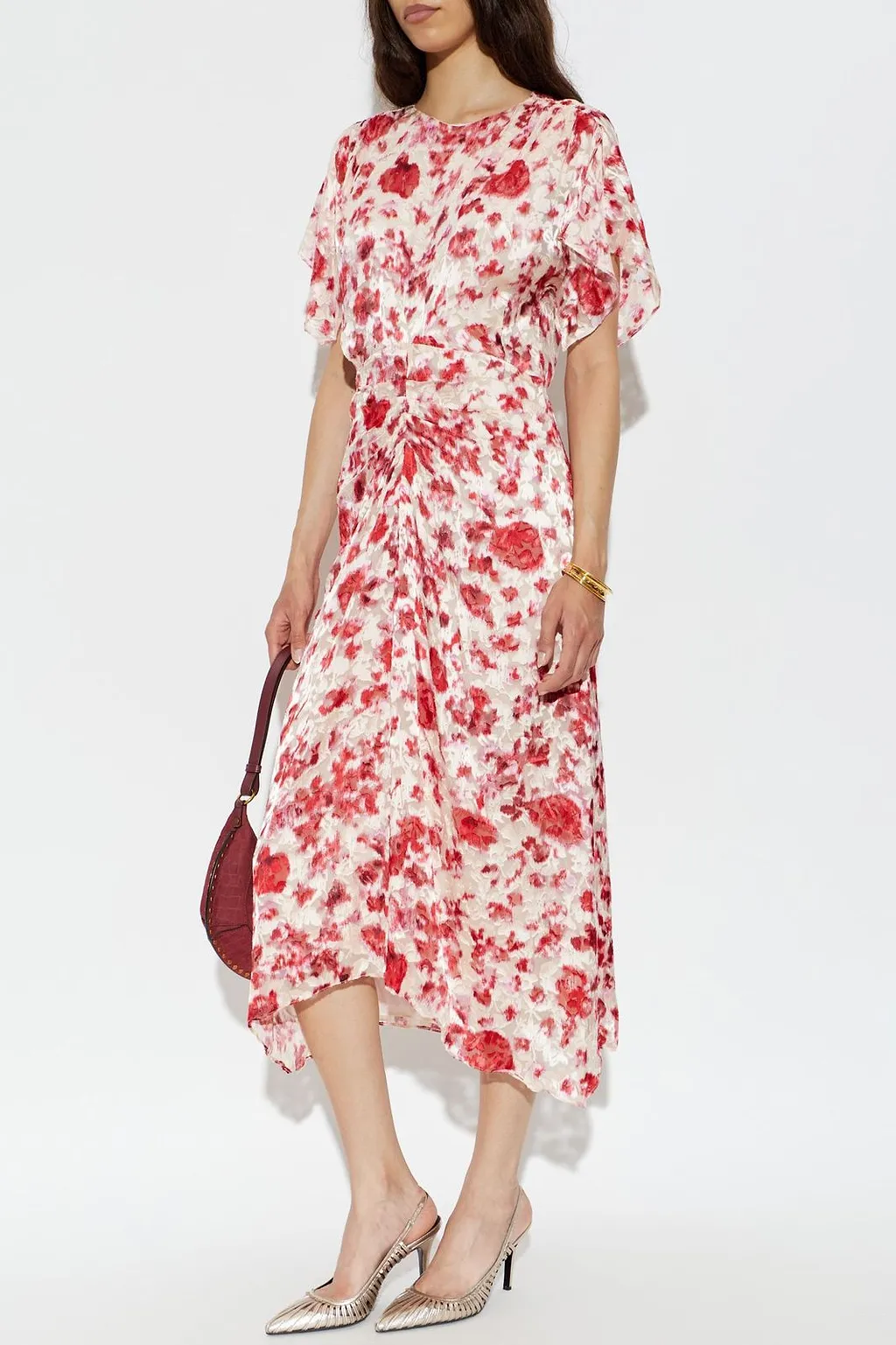 Isabel Marant Herva Floral Midi Dress