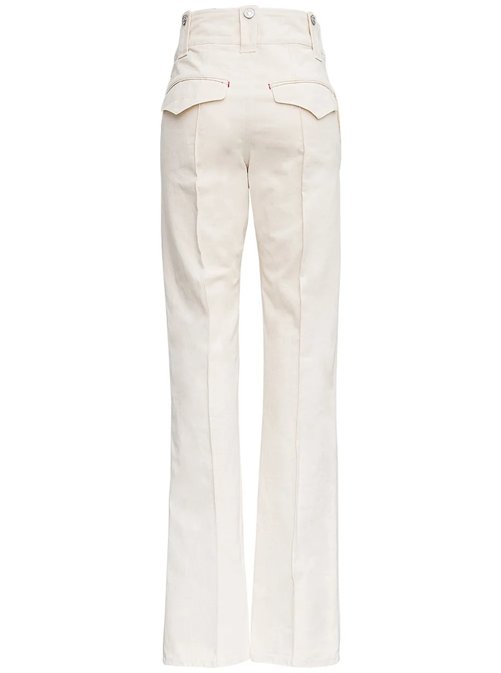 Isabel Marant High-Rise Straight-Leg Pants