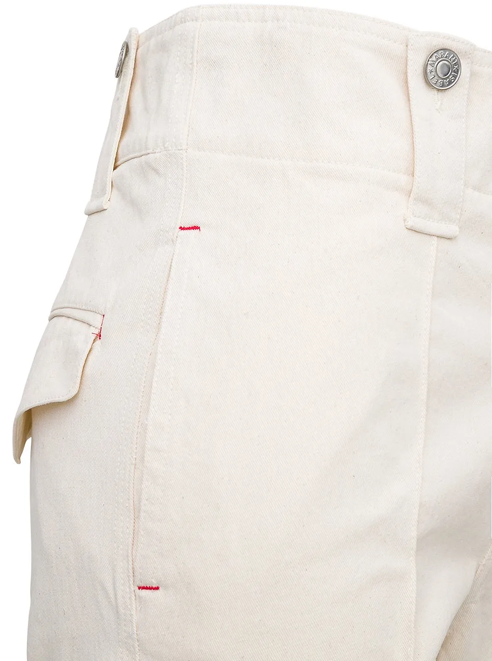 Isabel Marant High-Rise Straight-Leg Pants