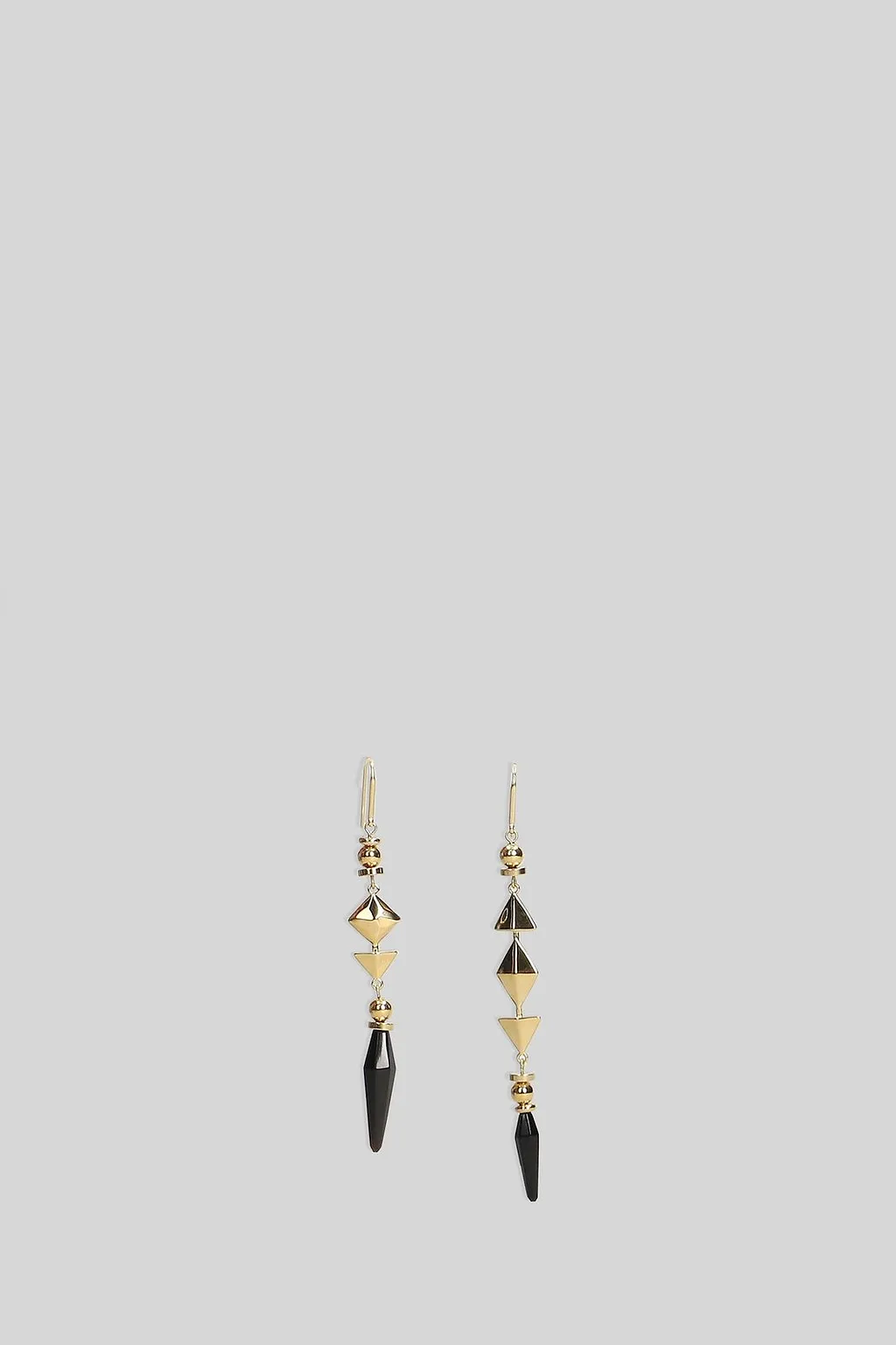 Isabel Marant Ida Asymmetric Dropped Earrings
