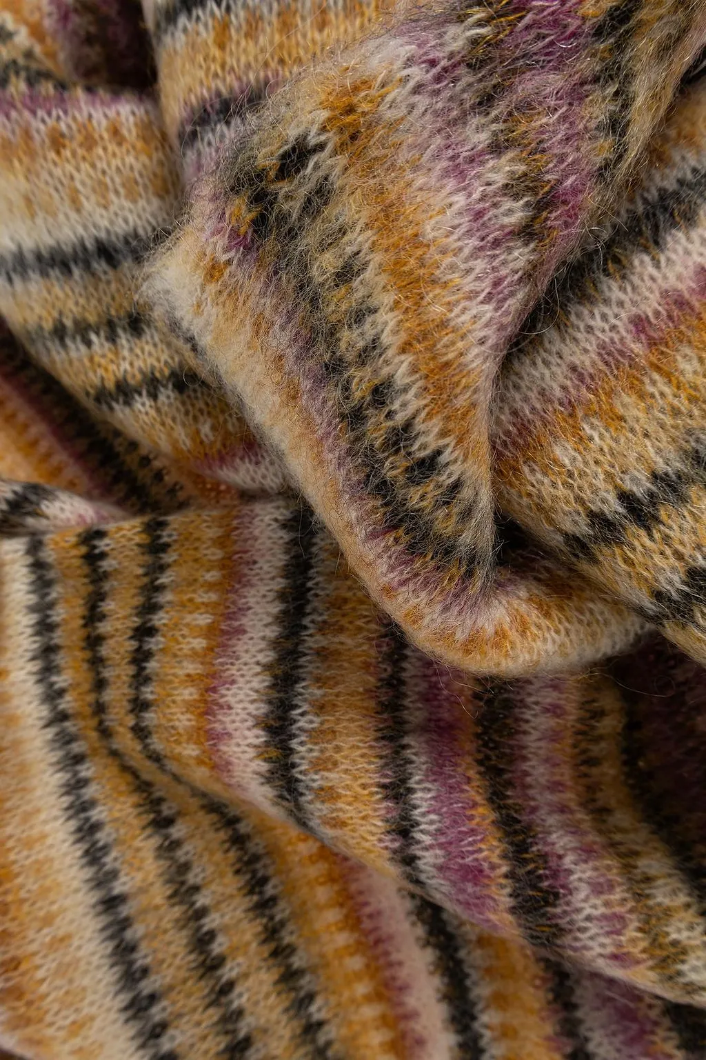 Mouna Striped Scarf