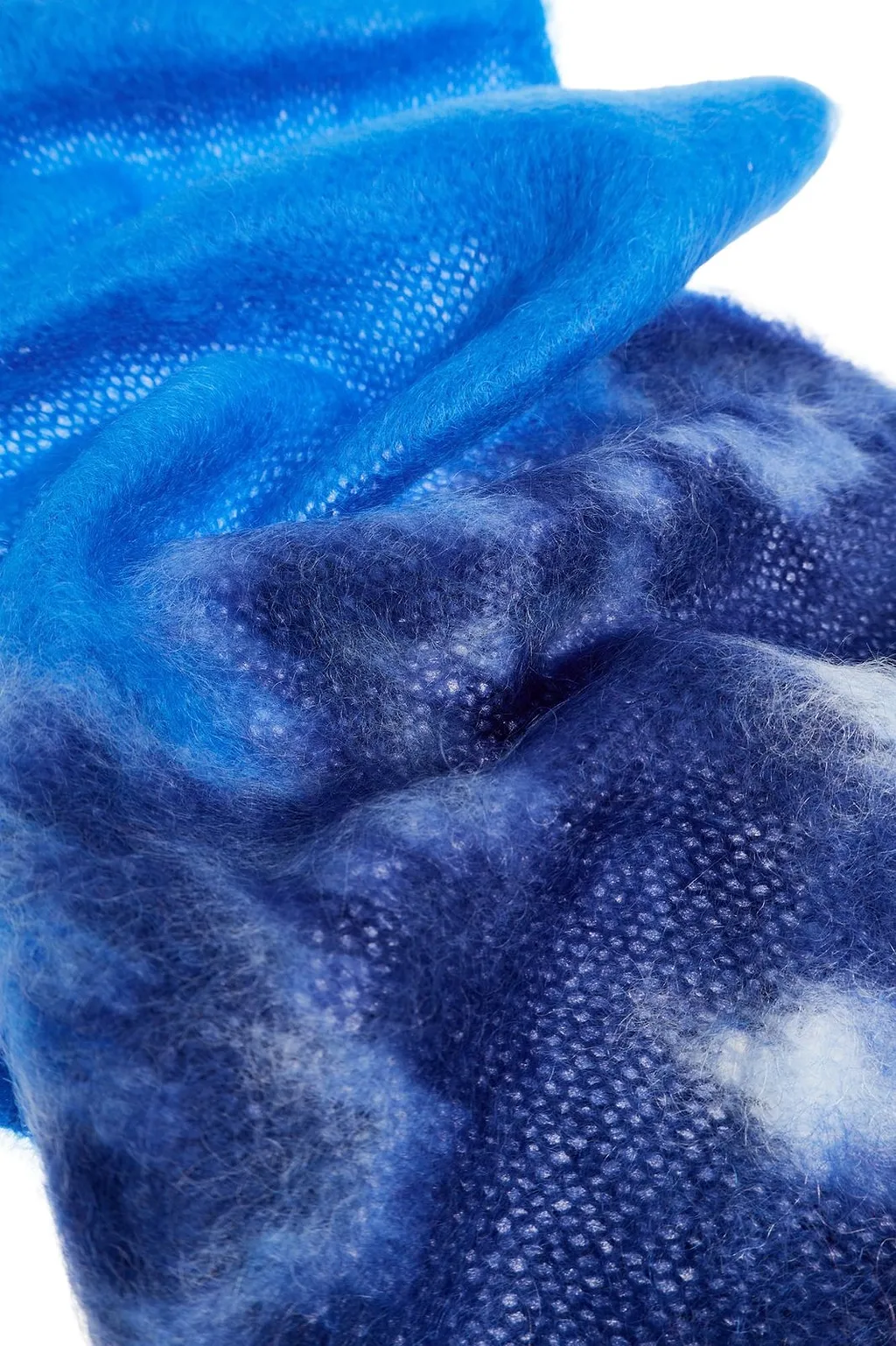 Pattern Detailed Fringed Scarf