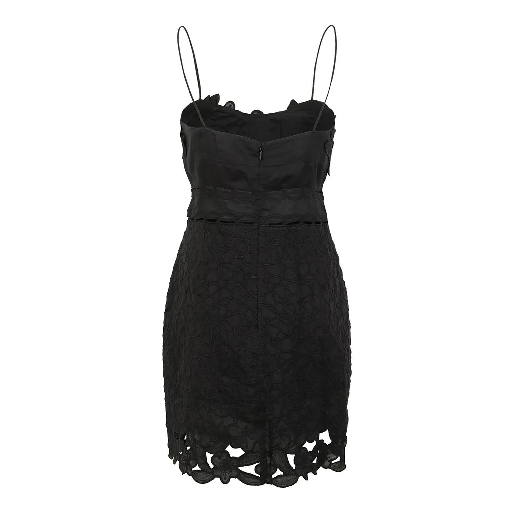 Isabel Marant Reola Floral Lace Mini Dress