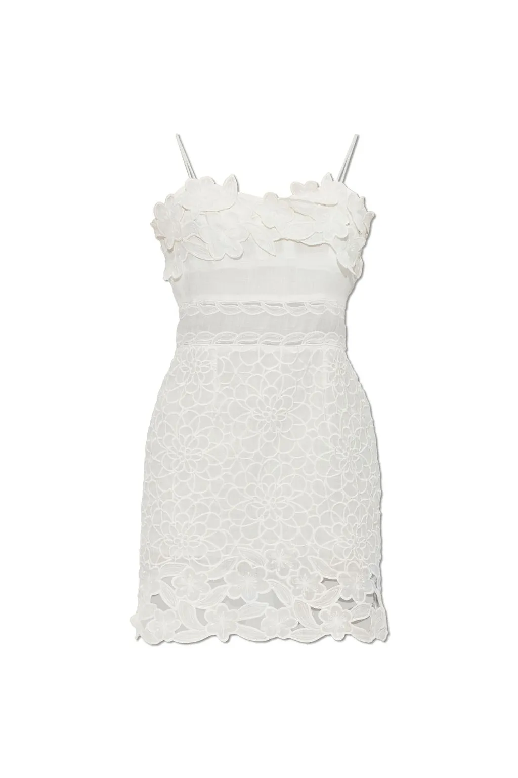 Reola Floral Lace Mini Dress