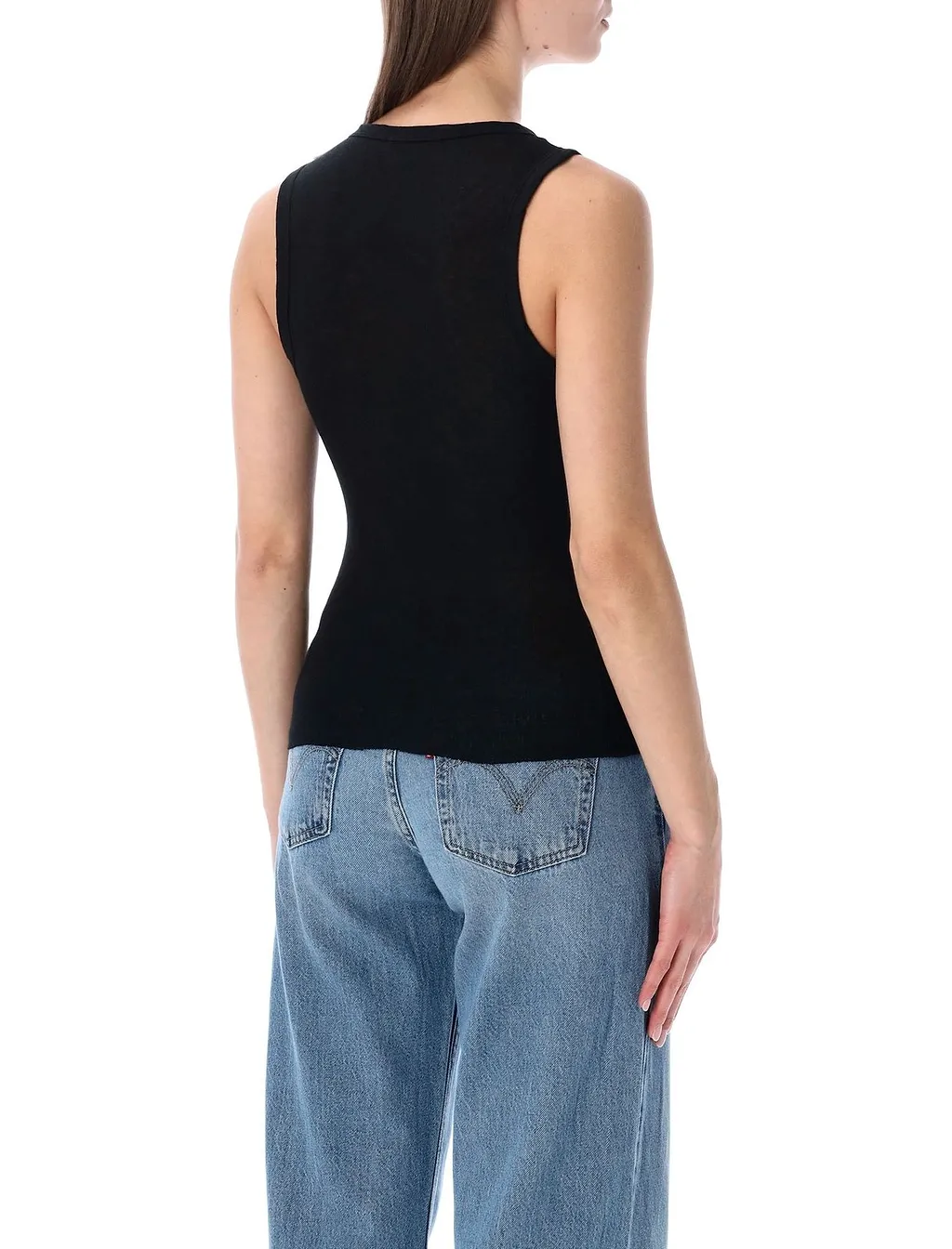James Perse Ribbed Shell Top