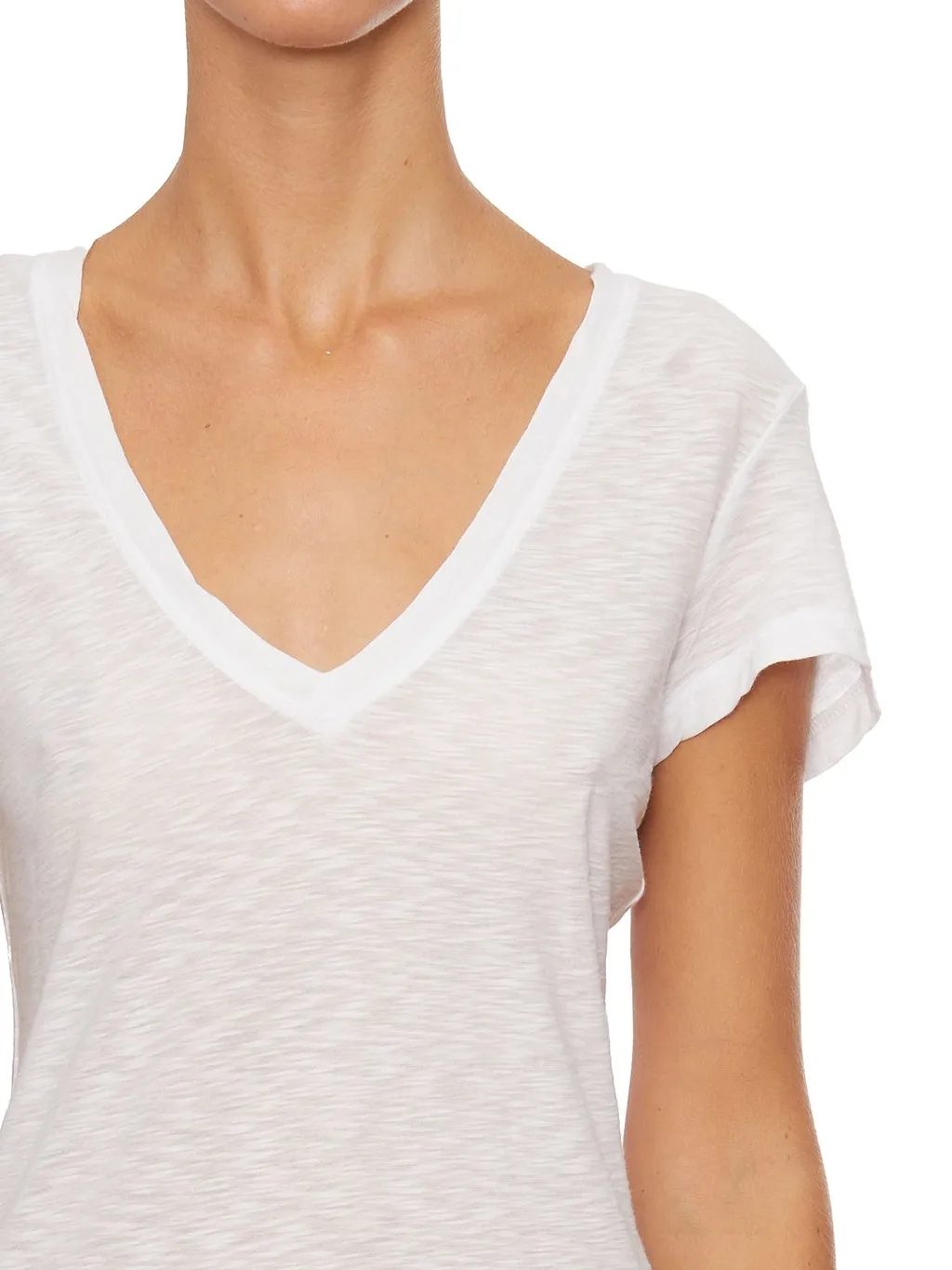 James Perse Shoort Sleeved V-Neck T-Shirt