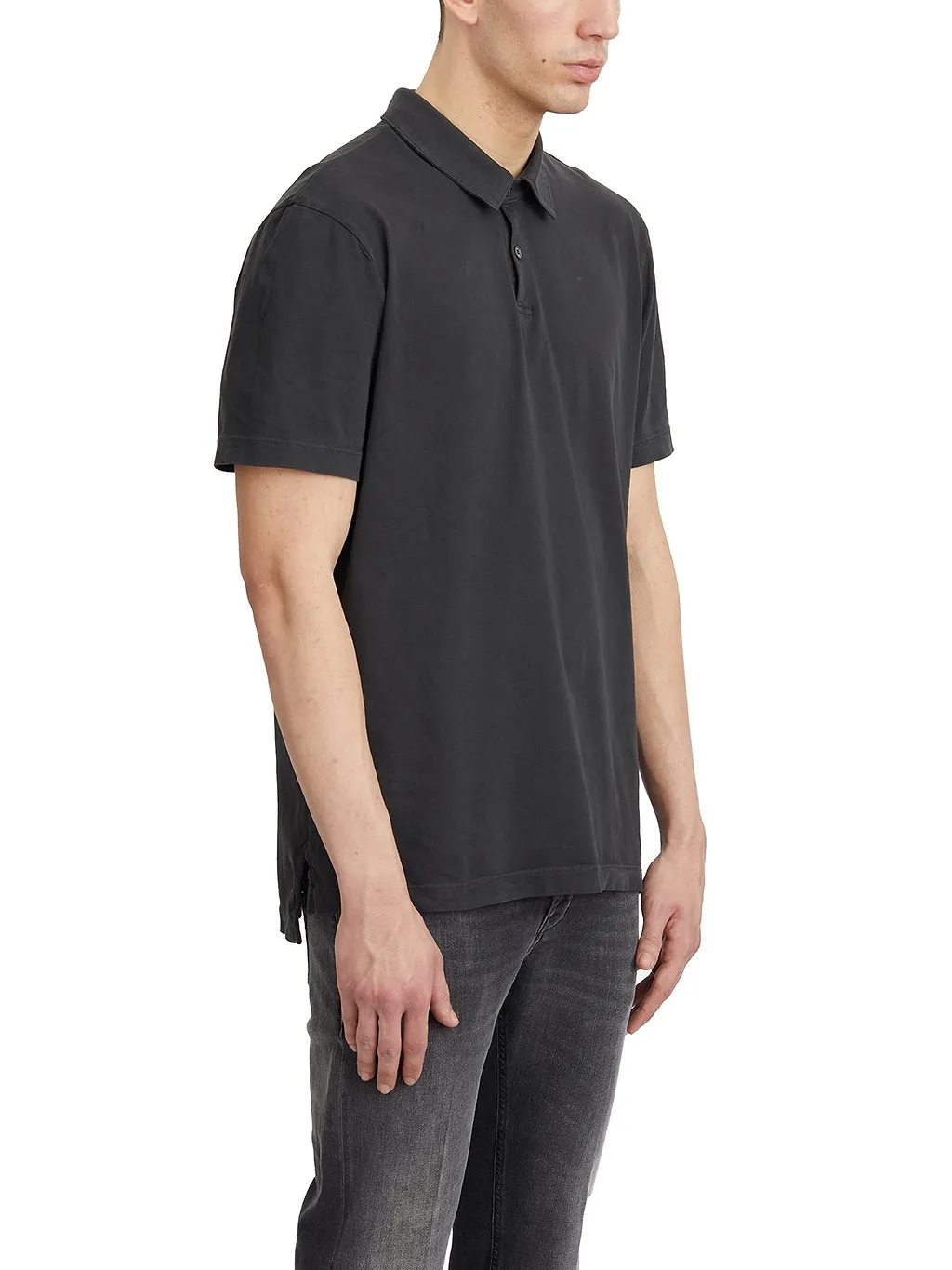 James Perse Short-Sleeved Jersey Polo Shirt