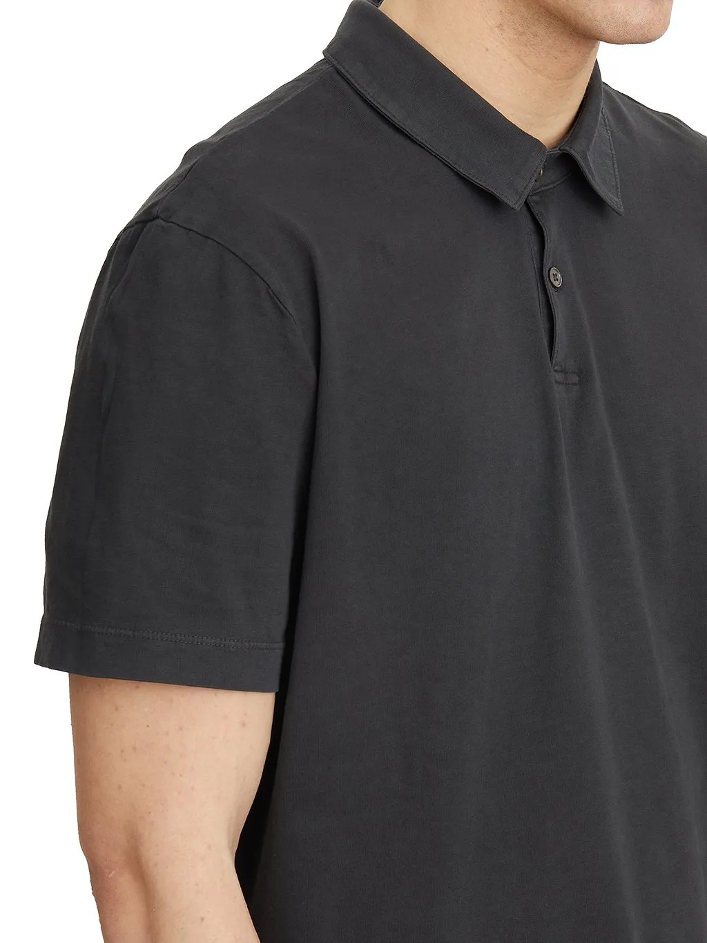 James Perse Short-Sleeved Jersey Polo Shirt