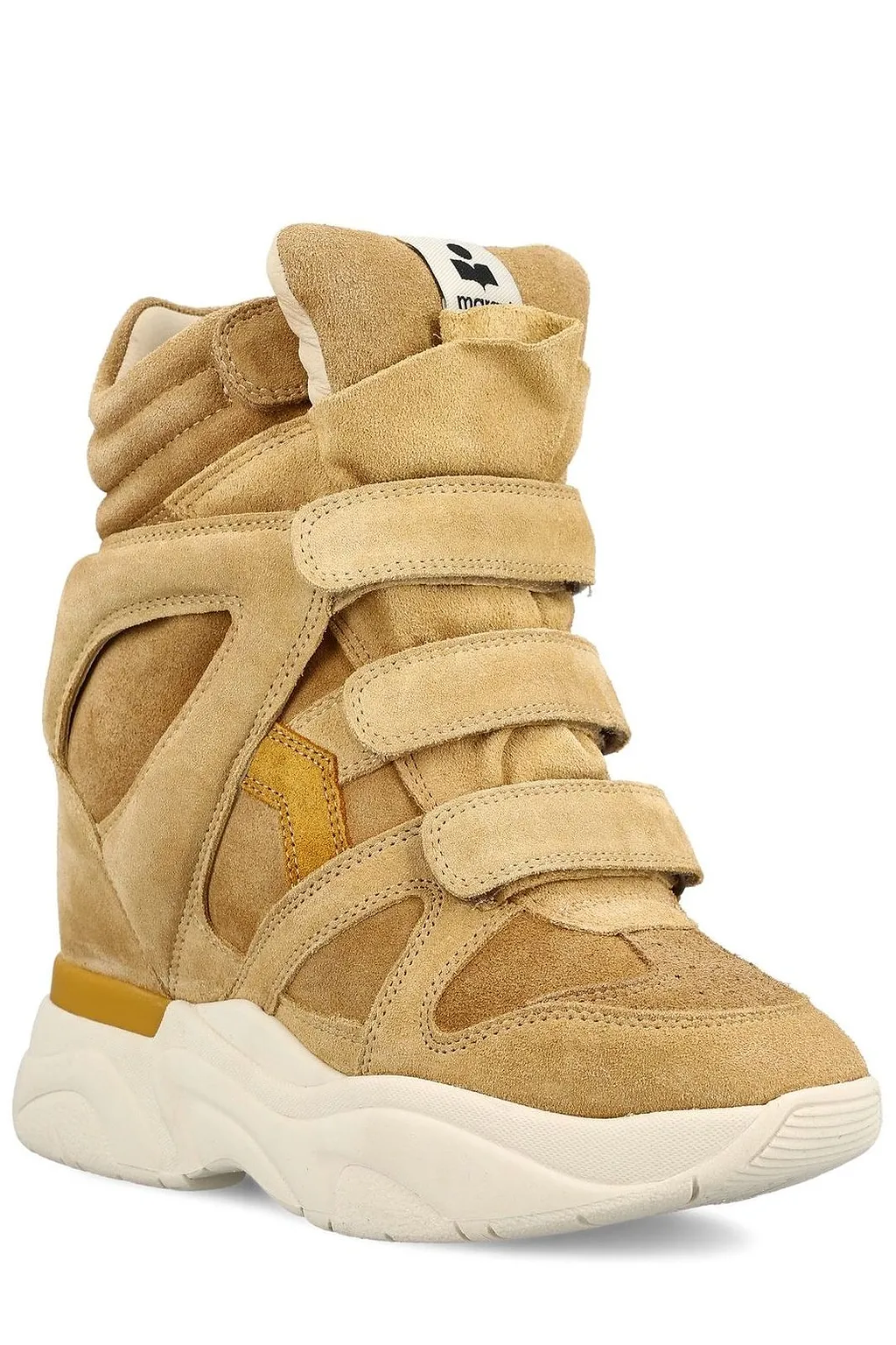 Isabel Marant Balskee Velcro High-Top Sneakers
