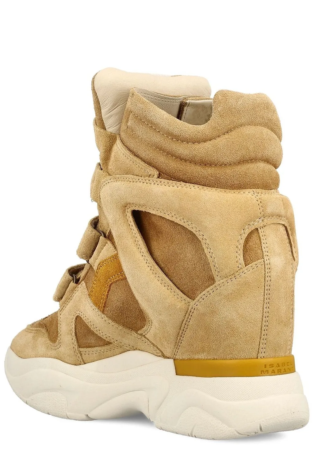 Isabel Marant Balskee Velcro High-Top Sneakers
