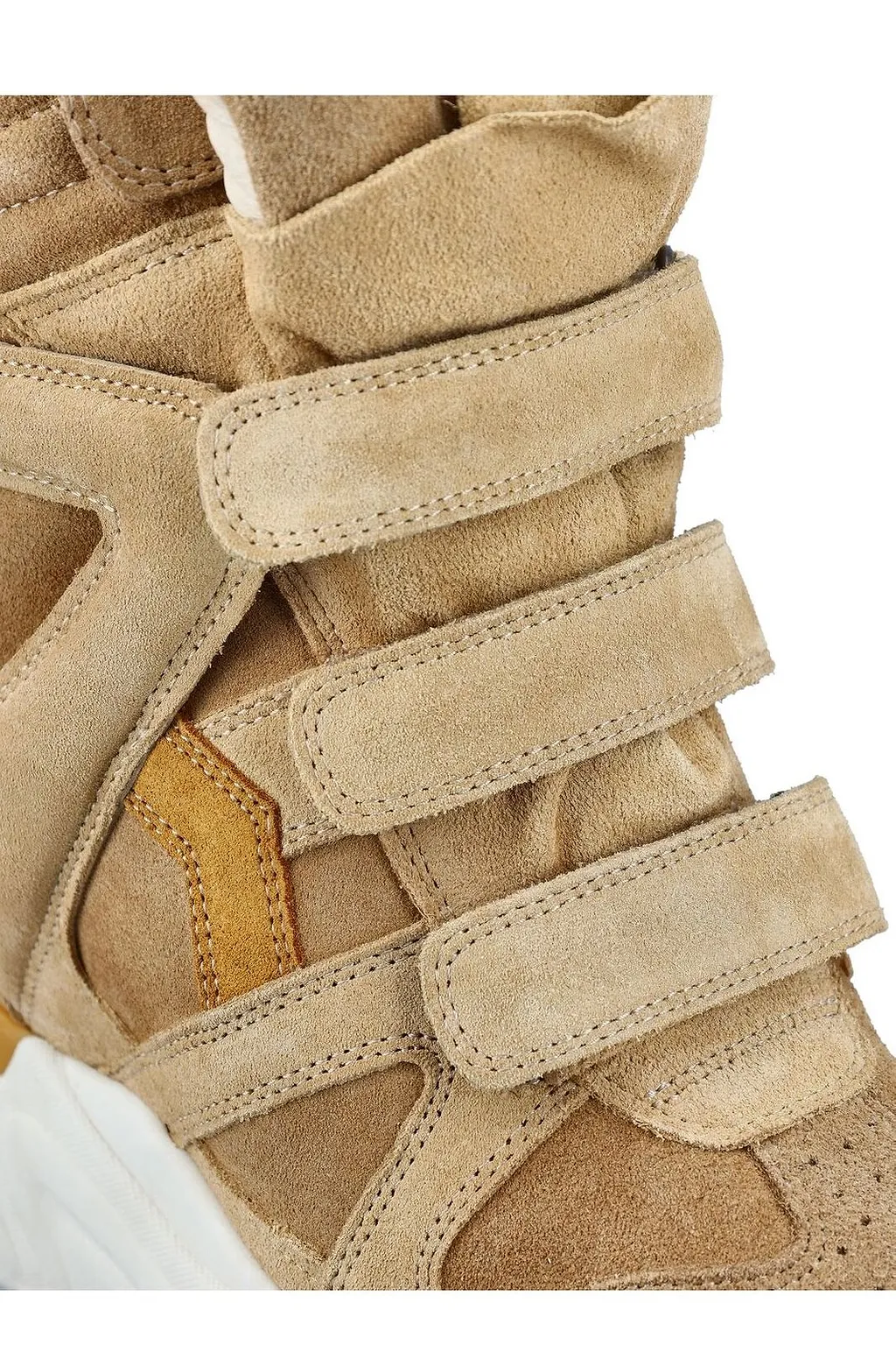 Isabel Marant Balskee Velcro High-Top Sneakers