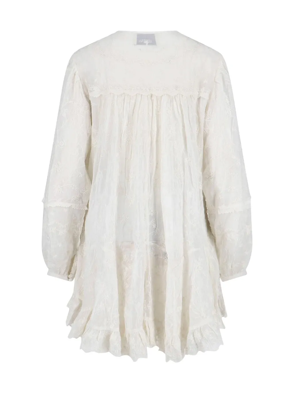 Ruffled Mini Dress