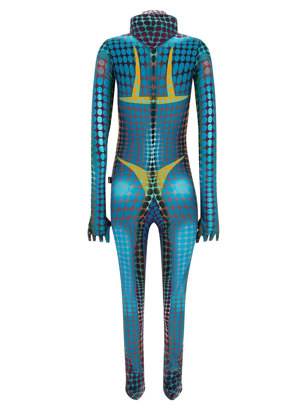Jean Paul Gaultier Dotted Hooded Jumpsuit