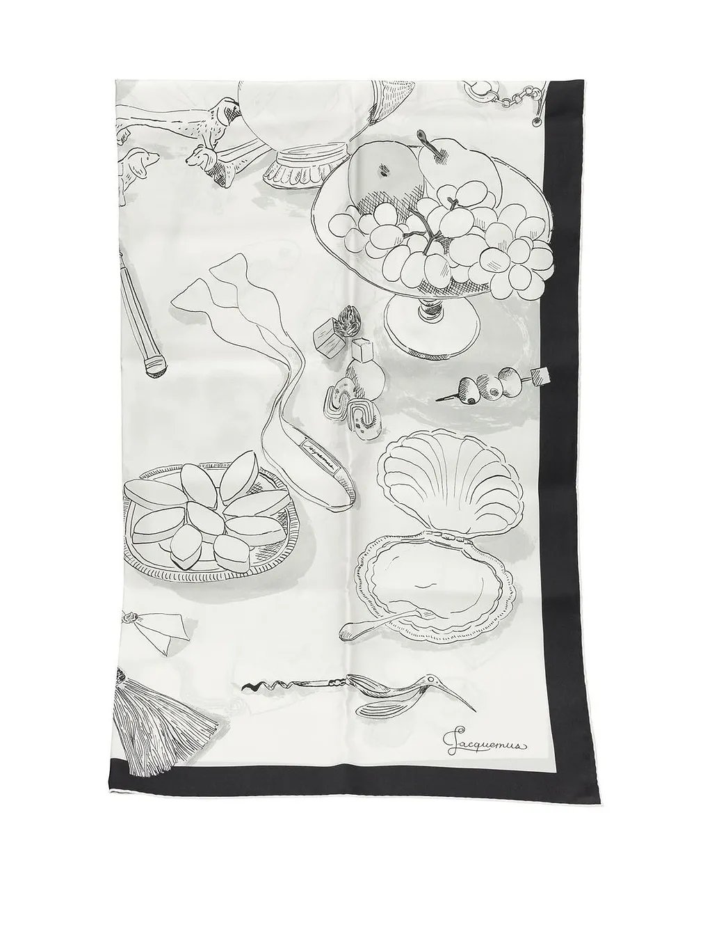 Jacquemus The Cocktail Large Scarf