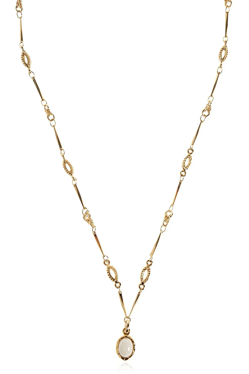Isabel Marant Embellished Chain Linked Necklace